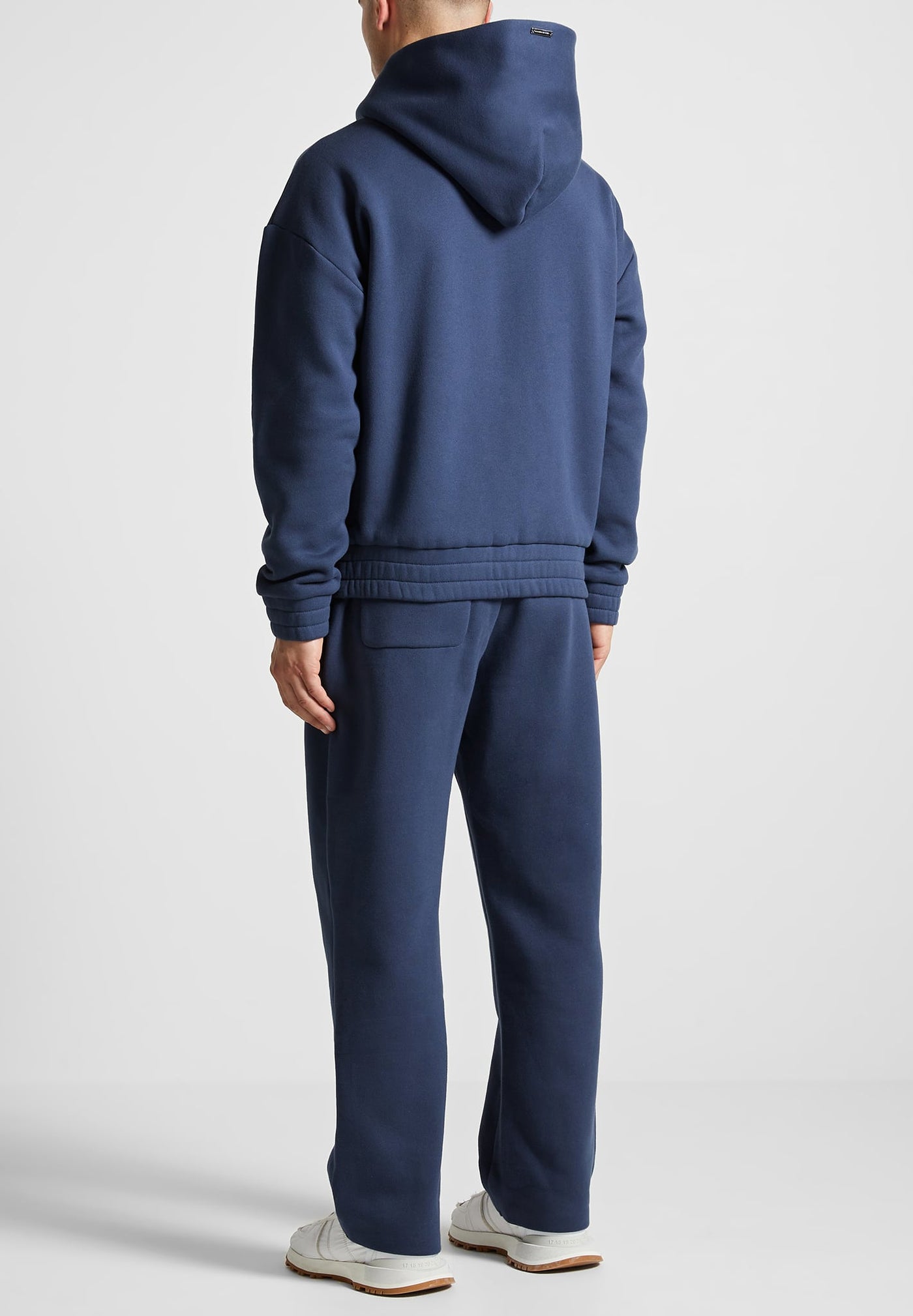Éternel Eiffel Embossed Joggers - Airforce Blue