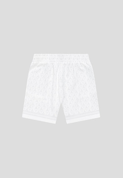 Eiffel Monogram Shorts - White