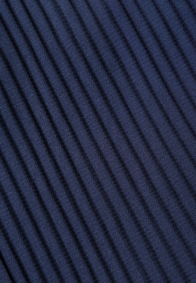 Pleated Shorts - Navy
