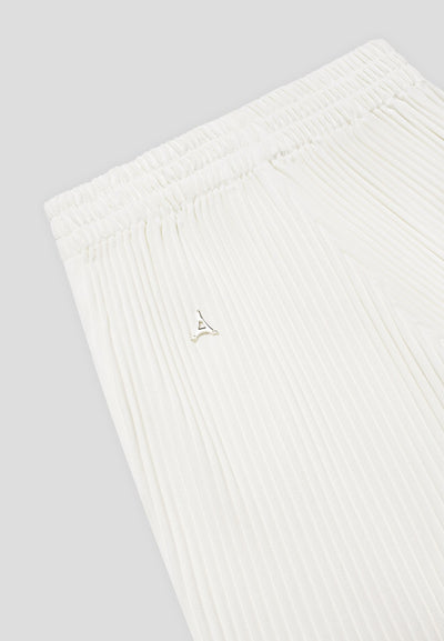 Pleated Shorts - Off White
