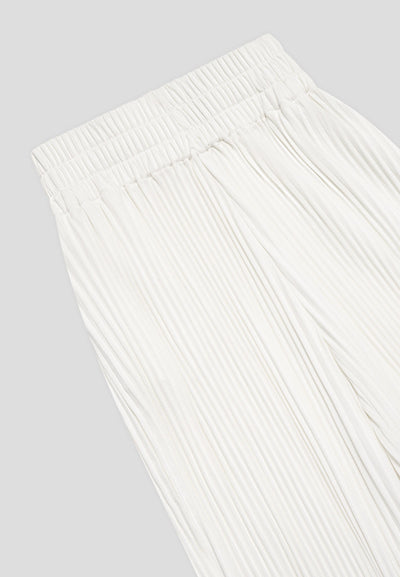 Pleated Trousers - Off White