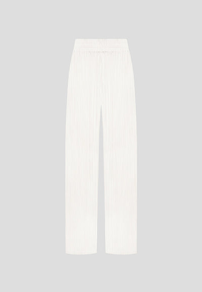 Pleated Trousers - Off White