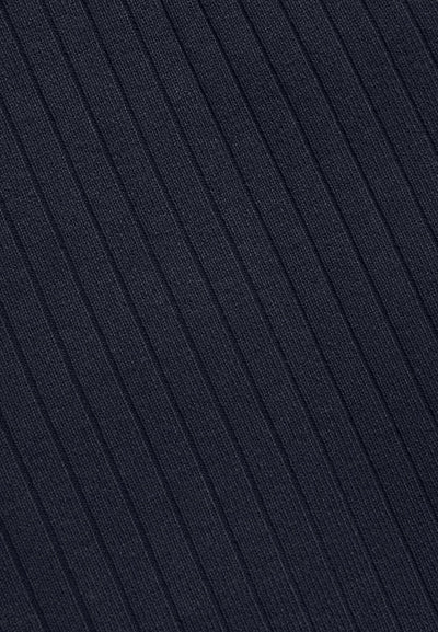 Ribbed Knit Shorts - Navy