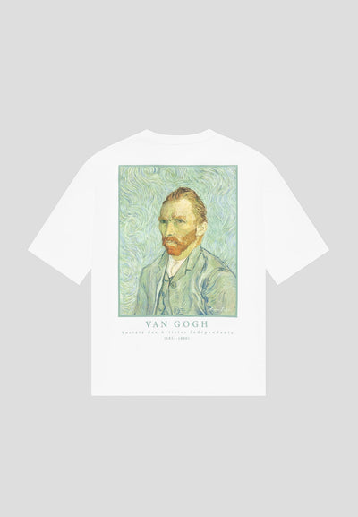 Van Gogh Self Portrait T-Shirt - White